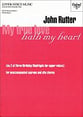 My True Love Hath My Heart SSAA choral sheet music cover